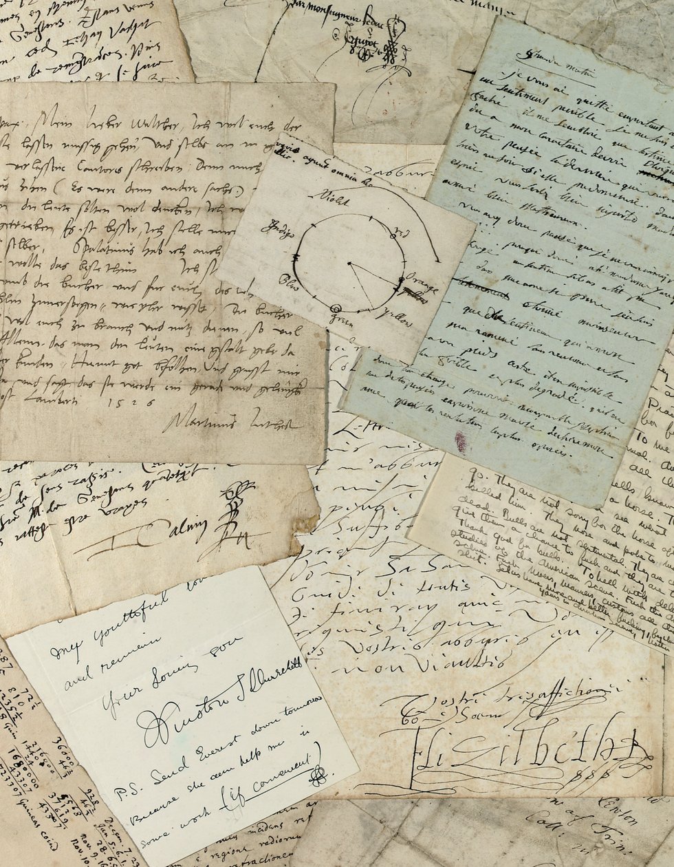 Wybór listów do autografów autorstwa Unbekannt