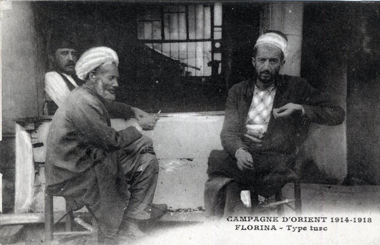 Serbia, Florina: Turcy - pocztówka 1914-1918 autorstwa William M. Timlin