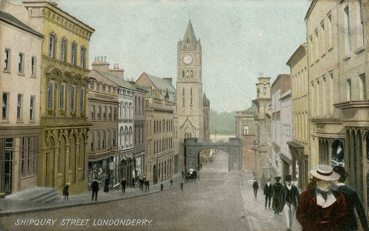 Shipquay Street, Londonderry autorstwa Unbekannter Künstler