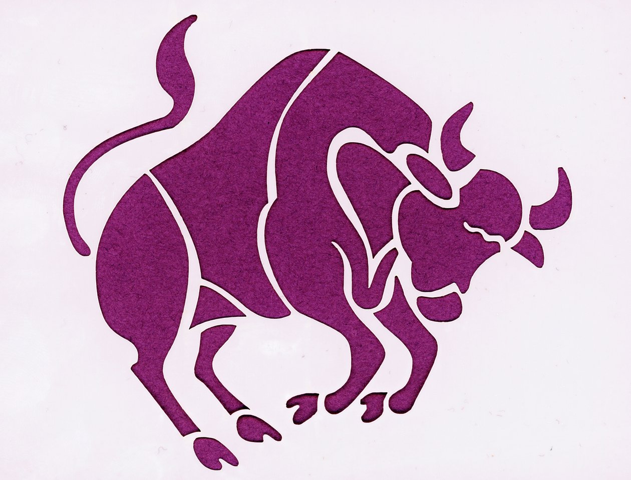 Znak zodiaku: byk (Znak zodiaku: byk) Zbiory prywatne autorstwa Unbekannter Künstler