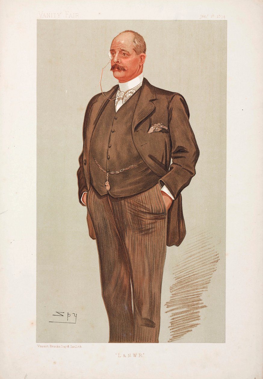Hrabstwo Frederick Harrison, dyrektor generalny LNWR autorstwa Unbekannt