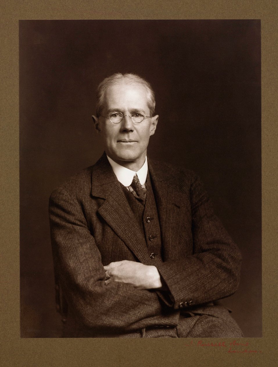 Sir Henry Cort Harold Carpenter, profesor metalurgii, koniec lat 20. autorstwa Unbekannt