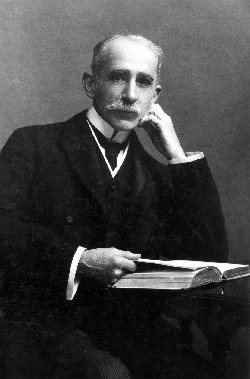 Sir John Ambrose Fleming, angielski fizyk i inżynier elektryk autorstwa Unbekannt