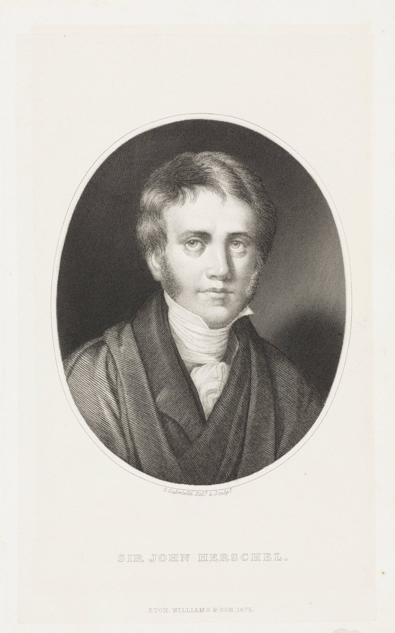 Sir John Herschel, angielski astronom i naukowiec autorstwa Unbekannt