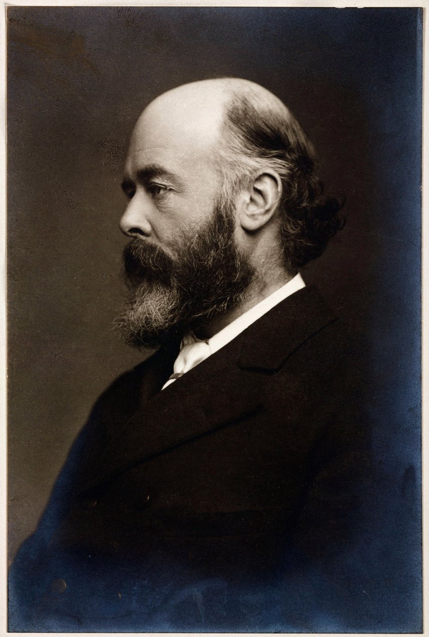 Sir Oliver Lodge, angielski fizyk autorstwa Unbekannt