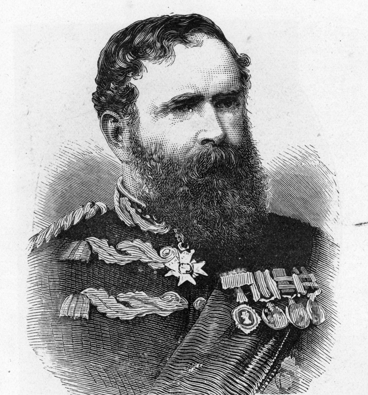 Sir Peter Stark Lumsden (lito) autorstwa Unbekannt