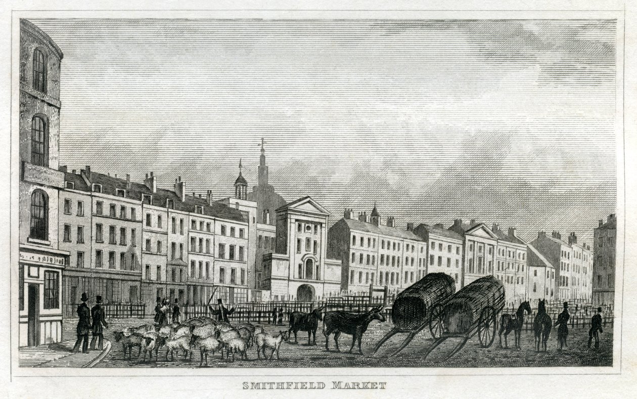 Rynek Smithfield autorstwa Unbekannt