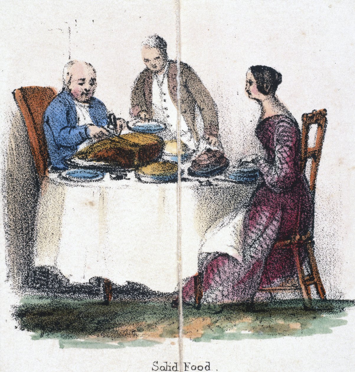 Żywność stała”, ok. 1845 autorstwa Unbekannter Künstler