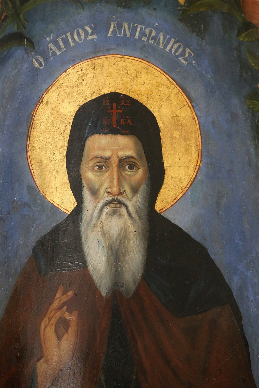 Ikona św. Antoniego, 20150507, Nikozja, Cypr autorstwa Unbekannt