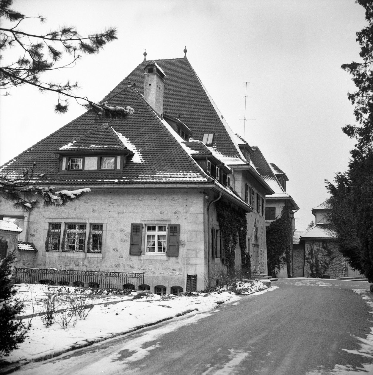 Szwajcaria Winterthur Villa On Wood Roemer autorstwa Unbekannt