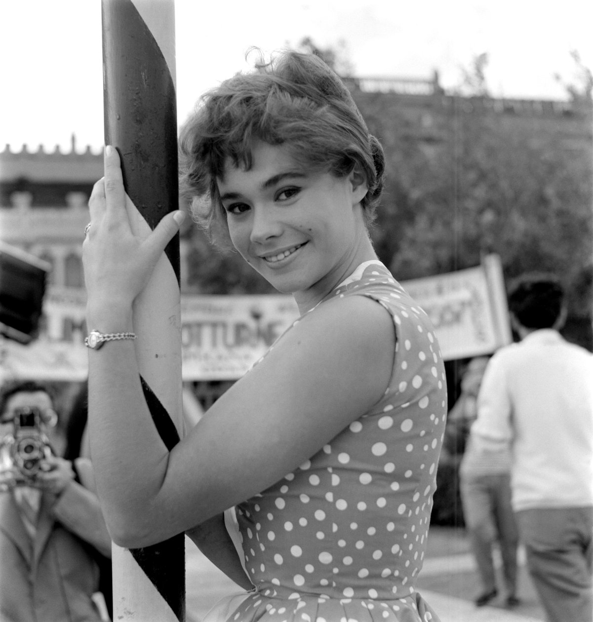 AKTORKA Heather SEARS W WENECJI LIDO - 1957 autorstwa Unbekannt