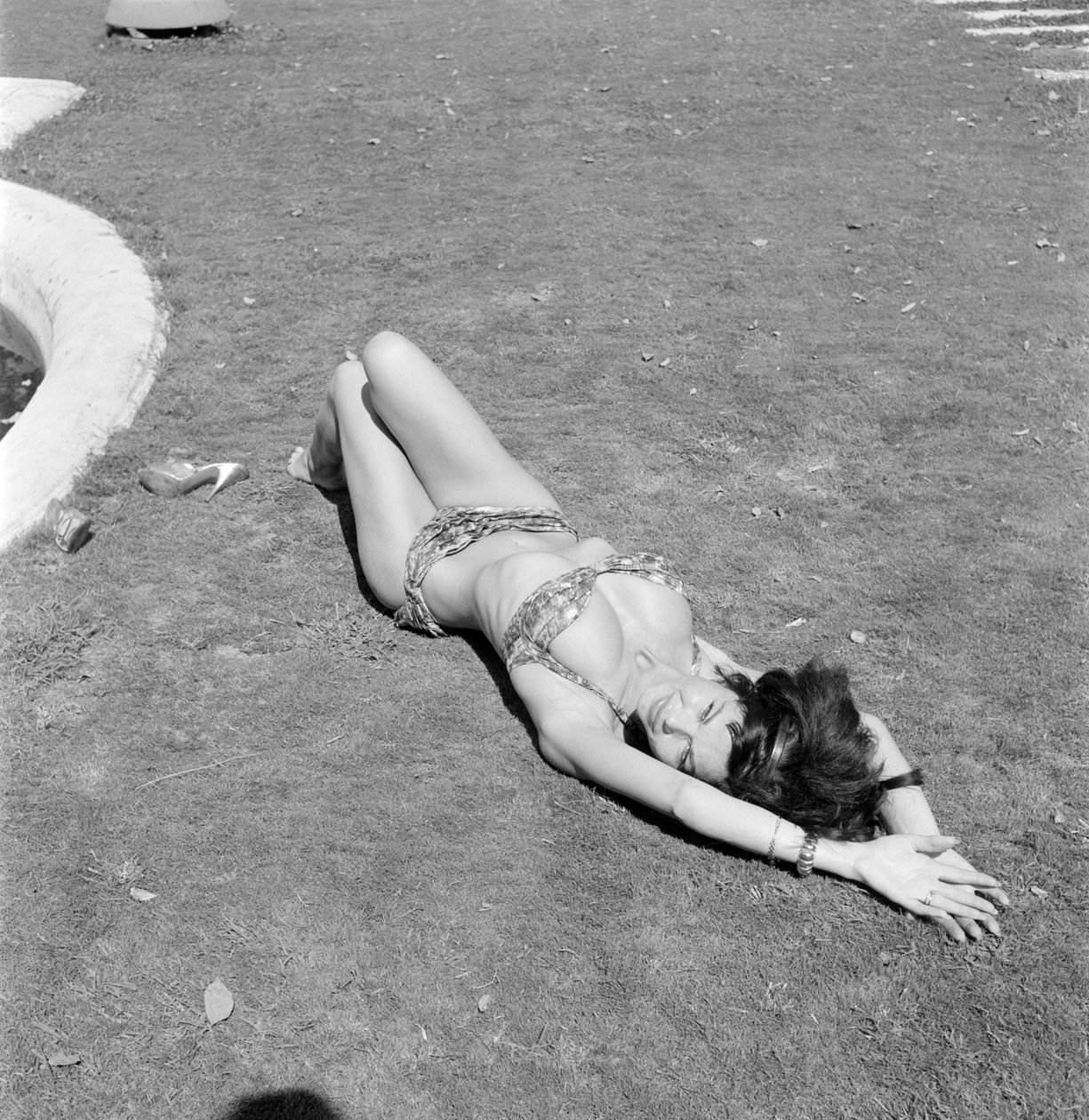 AKTORKA LAJA RAKI W WENECJI LIDO - 1961 autorstwa Unbekannt