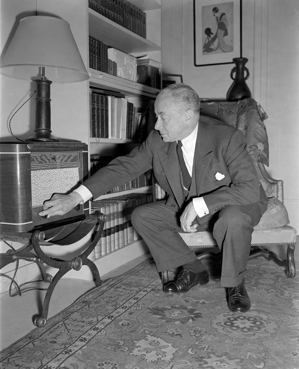 POLITYK PAWEŁ RENAUD W PARYŻU - 1949 autorstwa Unbekannt