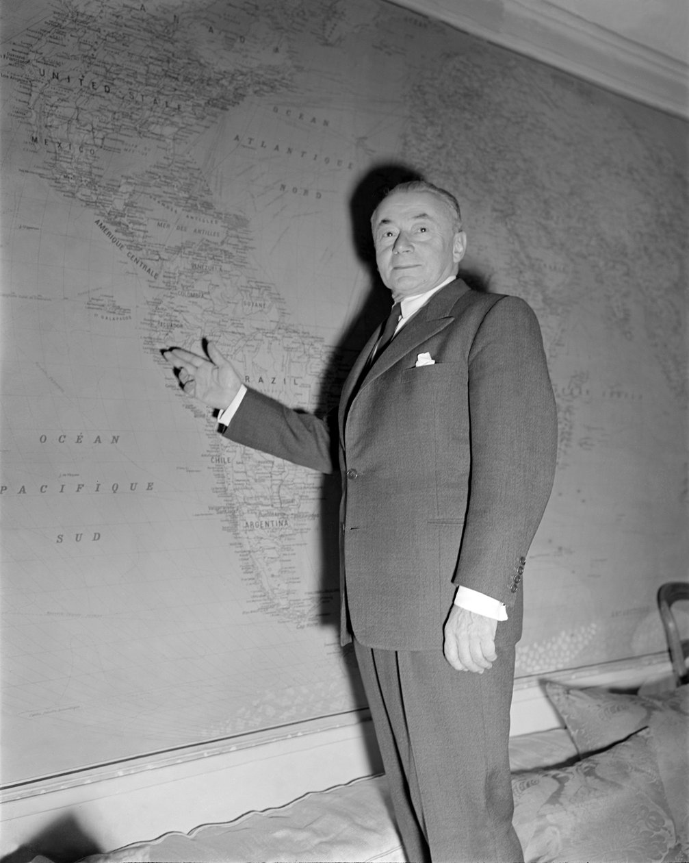 POLITYK PAWEŁ RENAUD W PARYŻU - 1949 autorstwa Unbekannt