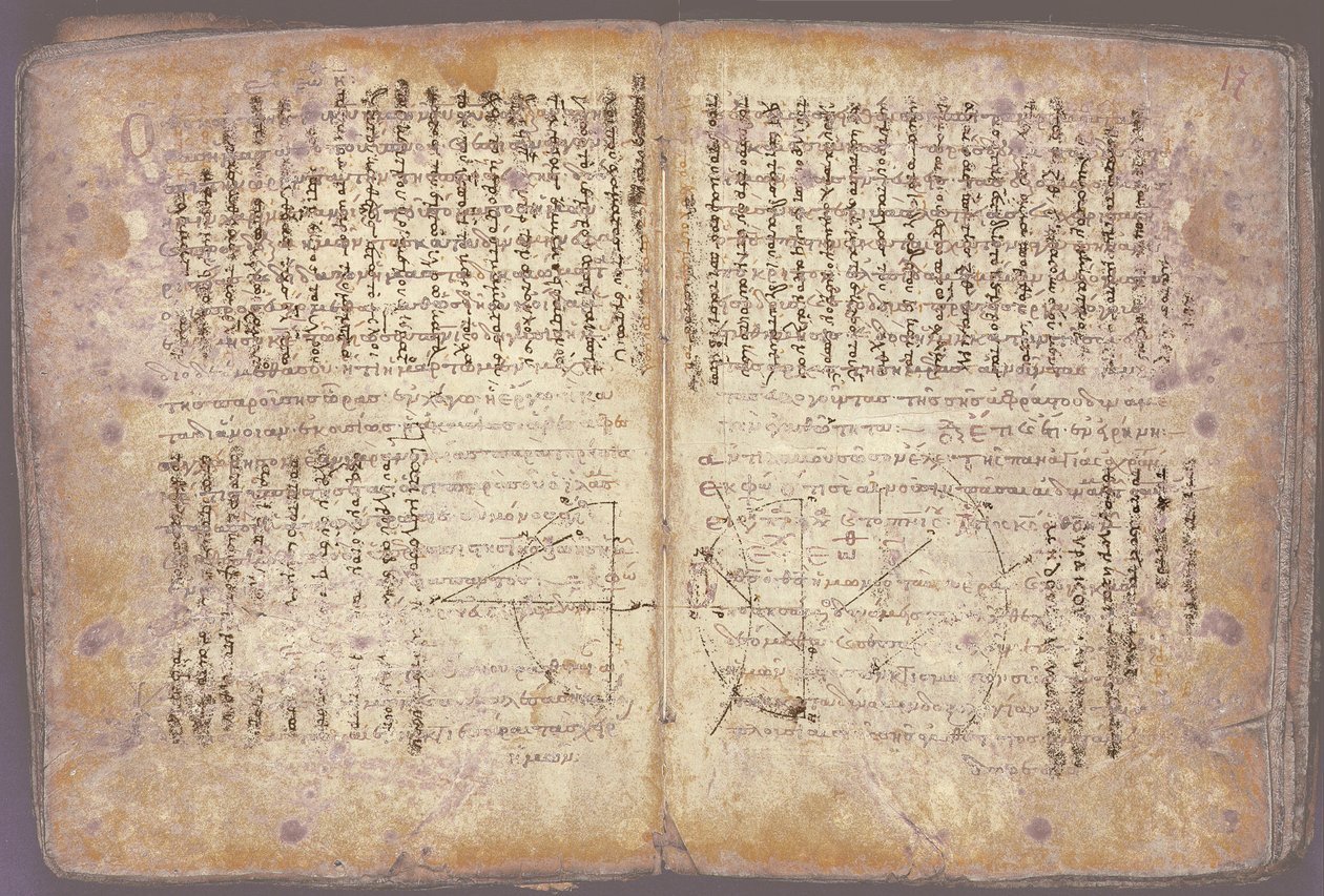 Palimpsest Archimedesa autorstwa Unbekannt