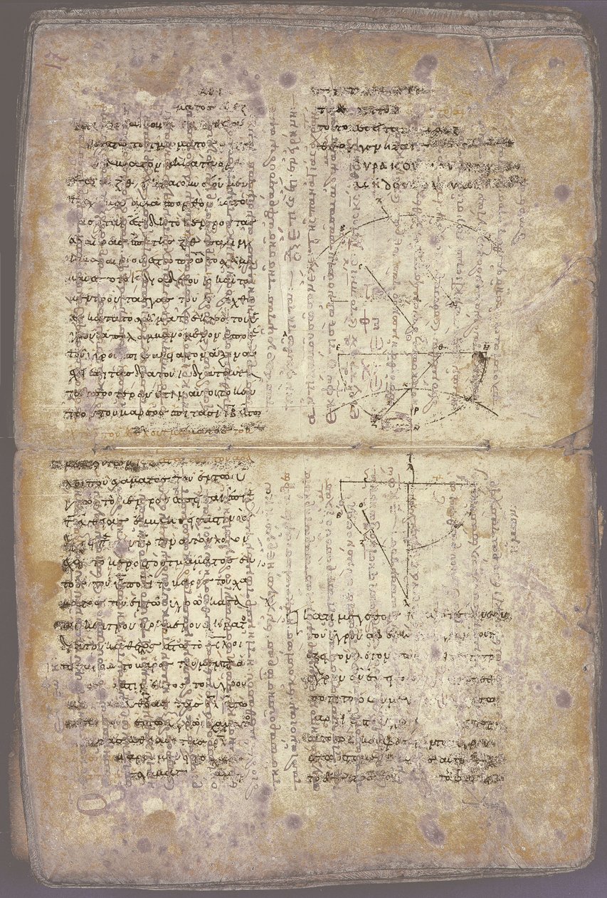 Palimpsest Archimedesa autorstwa Unbekannt