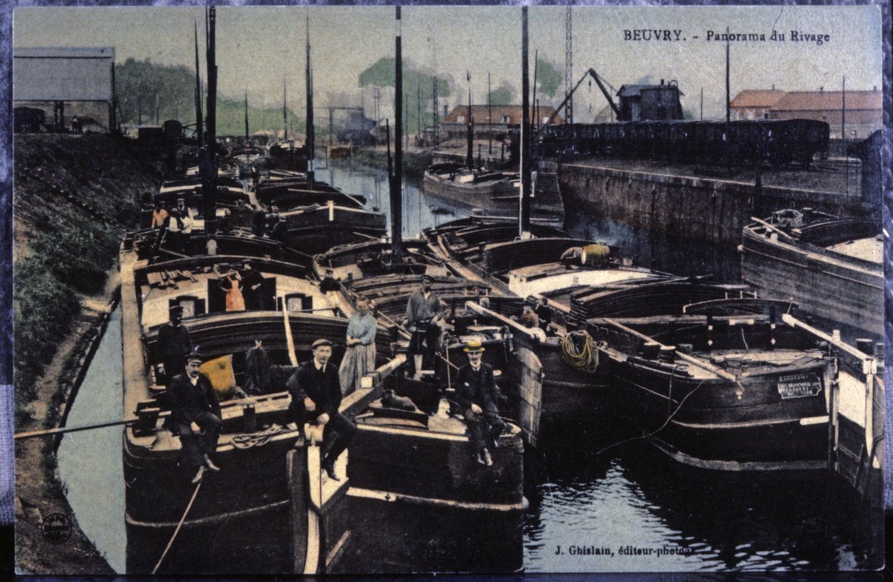 Kanał Beuvry. ok. 1910 r. (pocztówka) autorstwa Unbekannter Künstler