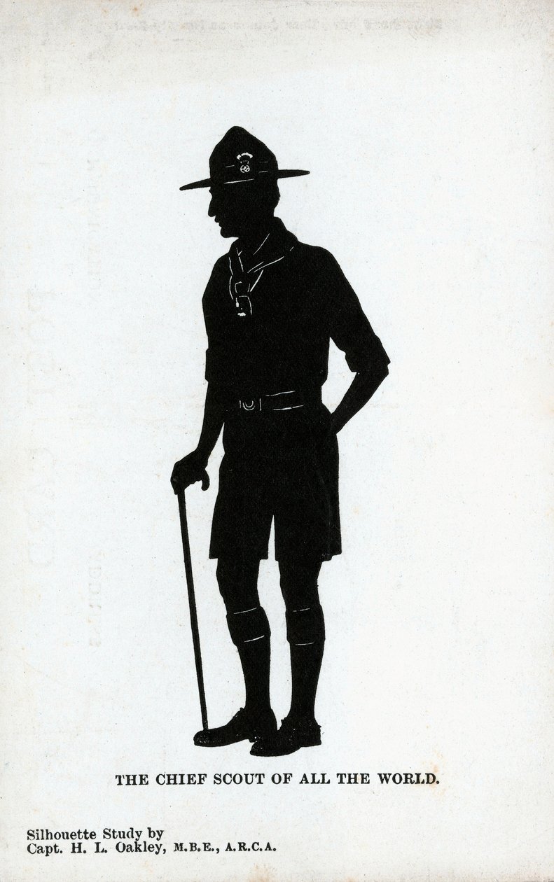 Naczelny Skaut całego Świata”, Baden-Powell, ok. 1930 autorstwa Unbekannt