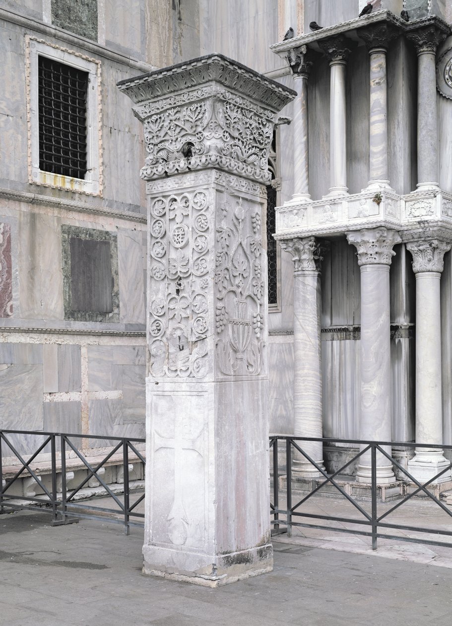 Kolumna Acri, w San Marco Piazzetta, Wenecja (zdjęcie) autorstwa Unbekannt