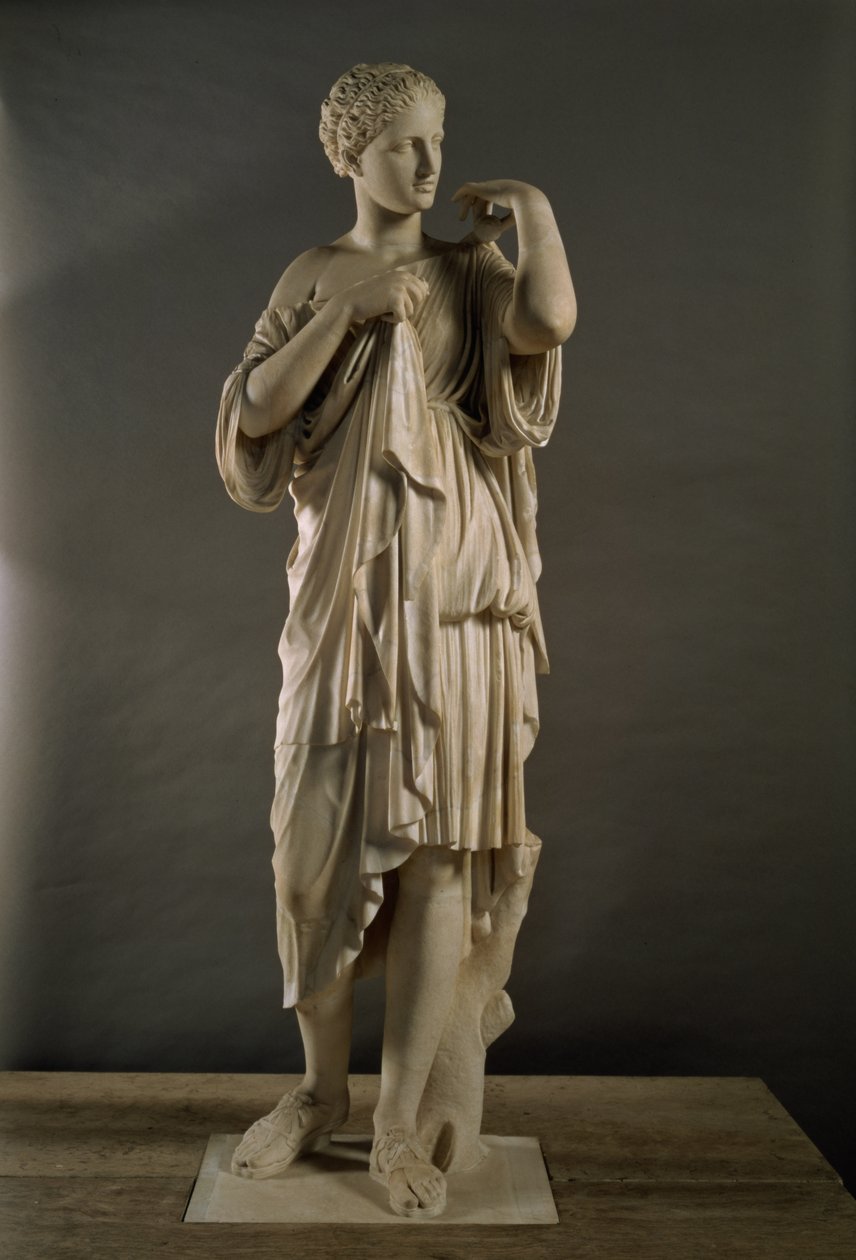 Diana od Bramy, rzymska (marmur) (patrz także 157901) autorstwa Unbekannt