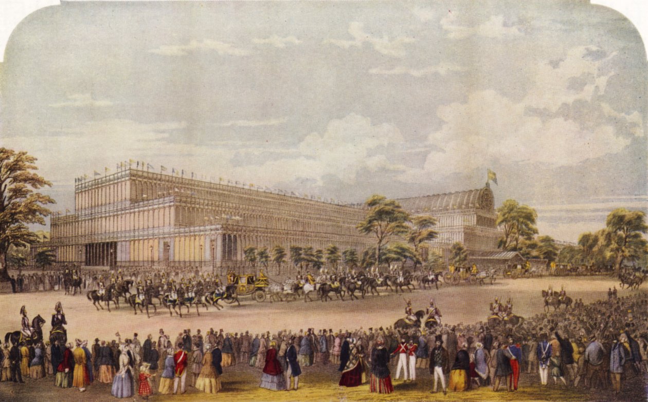 Wielka Wystawa w 1851 roku, Londyn (druk) autorstwa Unbekannter Künstler