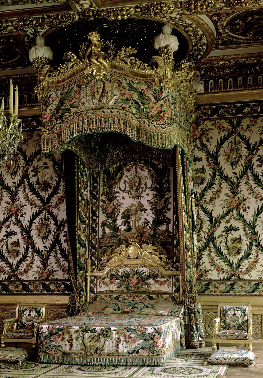Łóżko Królewskie, prawdopodobnie XVIII wiek (foto) autorstwa Unbekannt