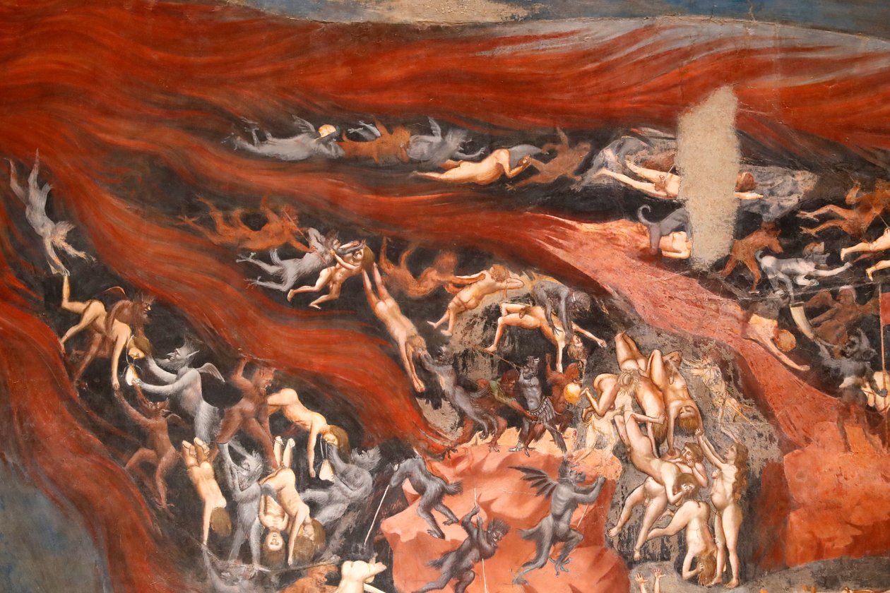 Kaplica Scrovegni. Fresk autorstwa Giotta autorstwa Unbekannter Künstler