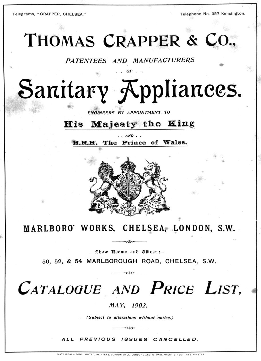 Katalog Thomas Crapper and Company Katalog Thomas Crapper and Company autorstwa Unbekannt
