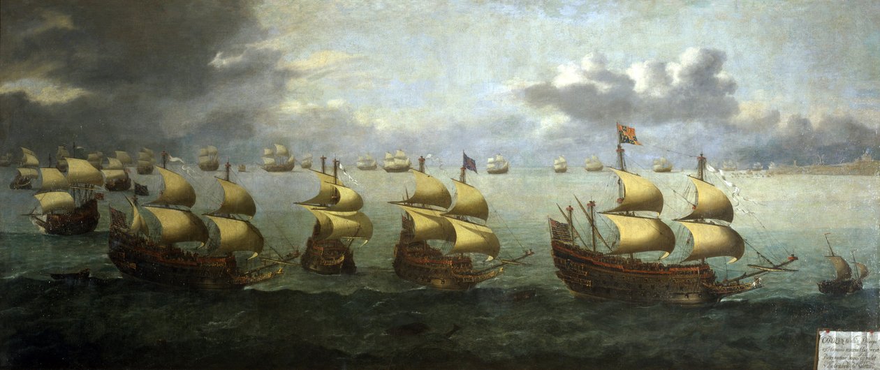 Powrót z Hiszpanii księcia Karola III, księcia Sabaudii (1486-1553), 5 października autorstwa Unbekannter Künstler