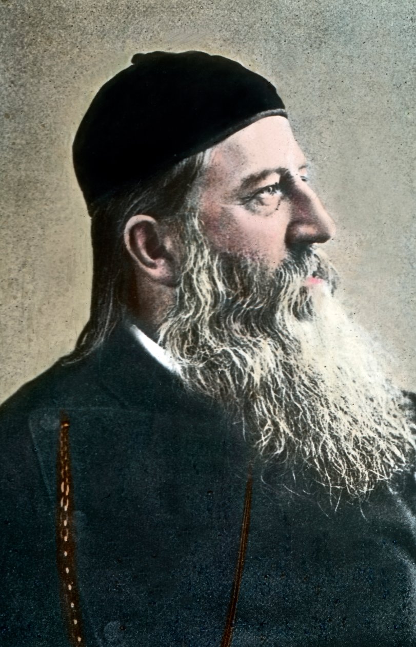 Autor tekstów i kaznodzieja metodystów Ernst Heinrich Gebhardt autorstwa Unbekannter Künstler