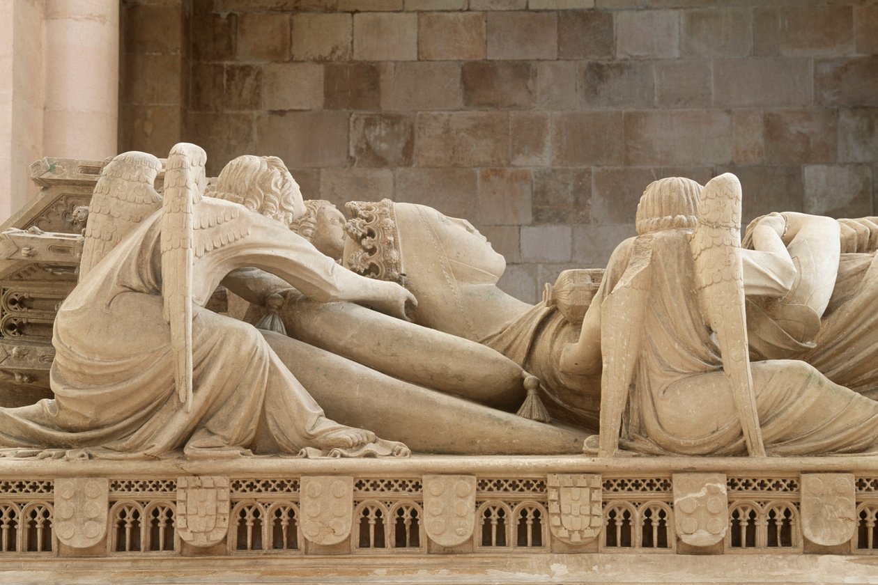 Ines de Castro (1320-1355) kapas, Alkobado vienuolynas, Portugalpolis autorstwa Benjamin Baud