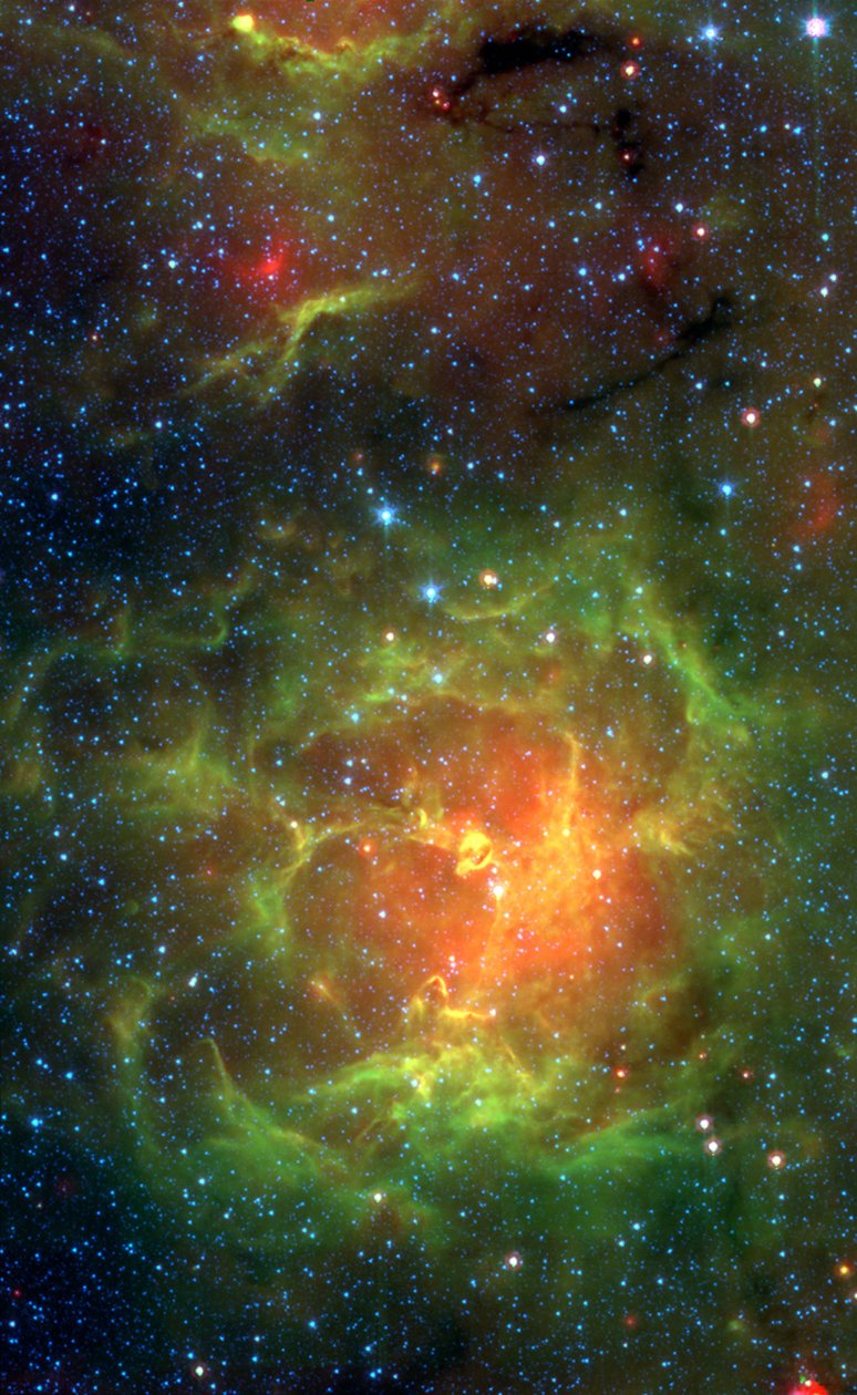 Mgławica Trifid, c 2005 autorstwa Unbekannt