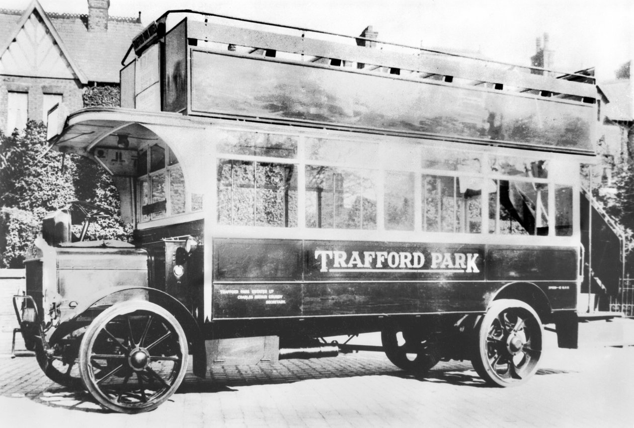 Wielka Brytania : Autobus Trafford Park. Eccles, ok. 1910 r autorstwa Unbekannt