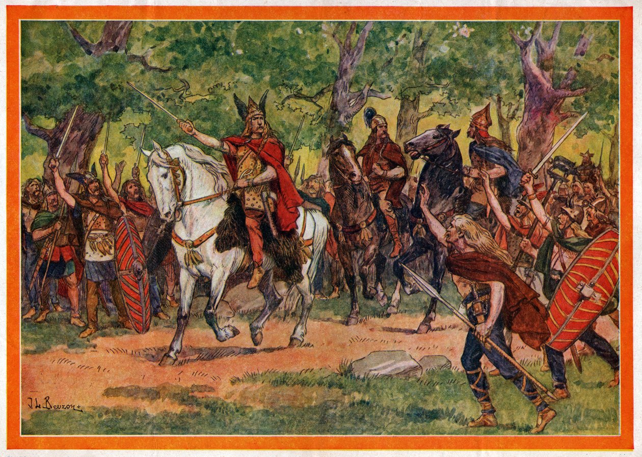 Vercingetorix. autorstwa Unbekannter Künstler