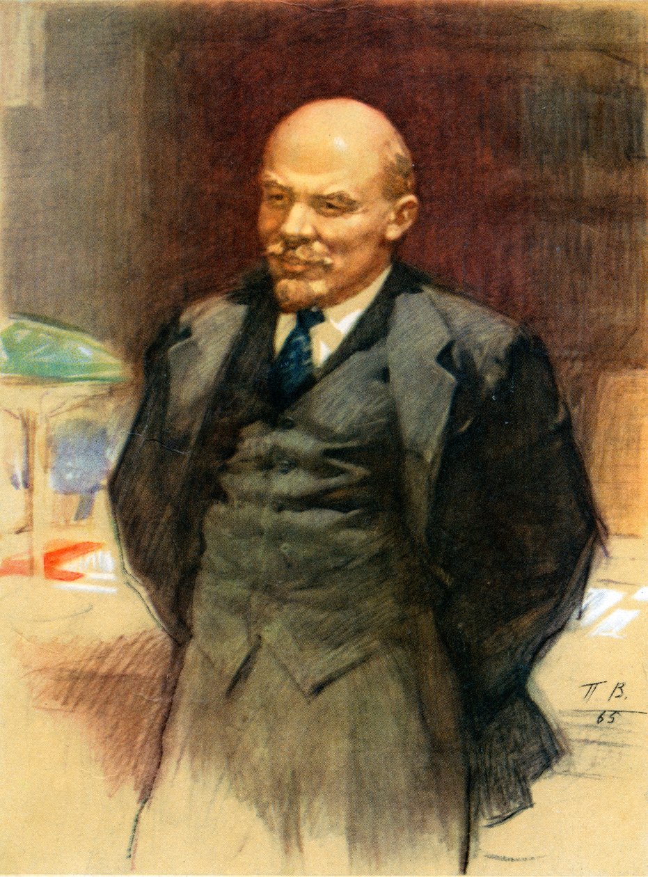 Włodzimierz Lenin autorstwa Unbekannter Künstler