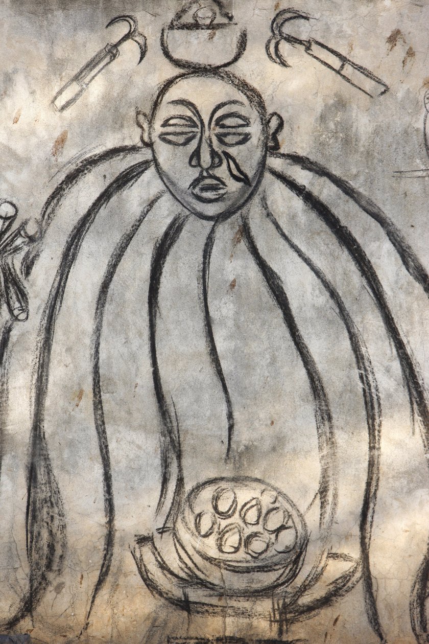Boskość voodoo, Lome, Togo autorstwa Unbekannt