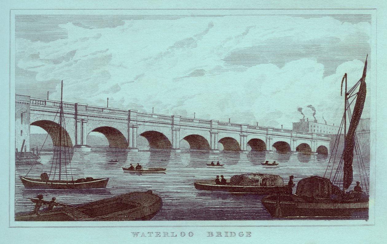 Most Waterloo autorstwa Unbekannt