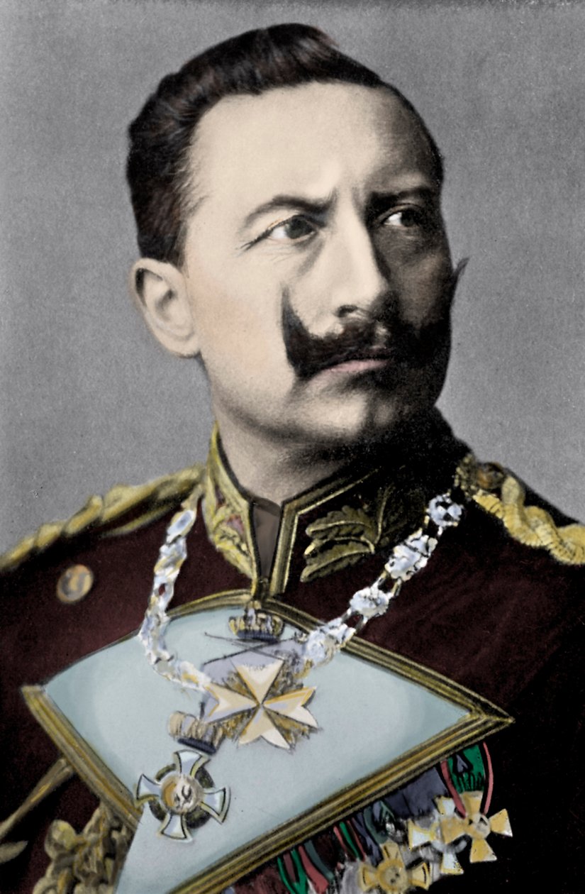 Wilhelm II , cesarz niemiecki w latach 1888-1941 autorstwa Unbekannter Künstler