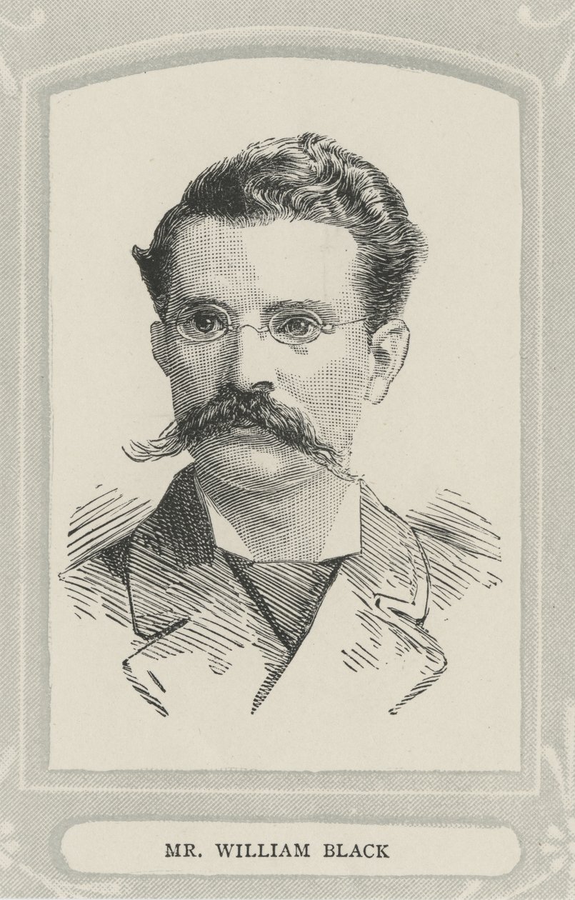 William Black (1841-1898) (lito) autorstwa Unbekannt
