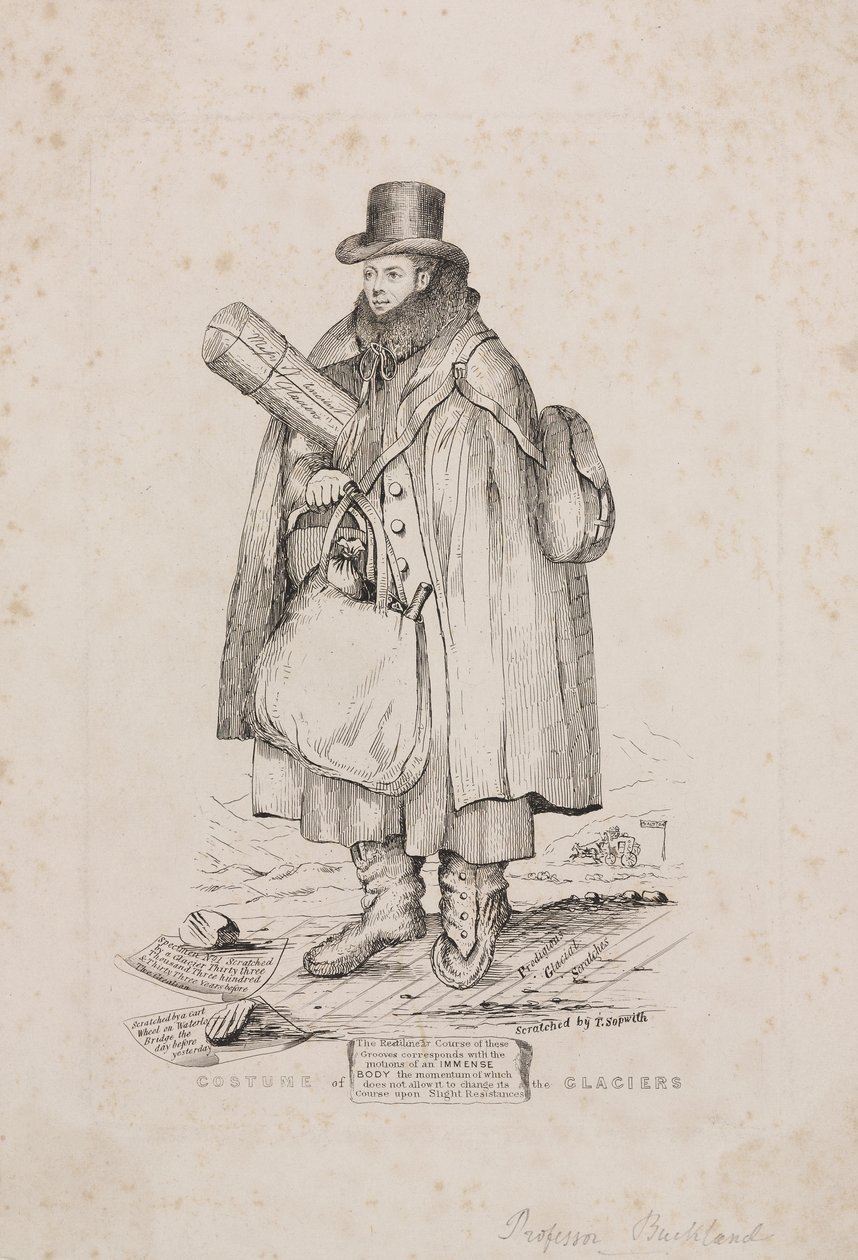 William Buckland, geolog, początek XIX wieku autorstwa Unbekannt