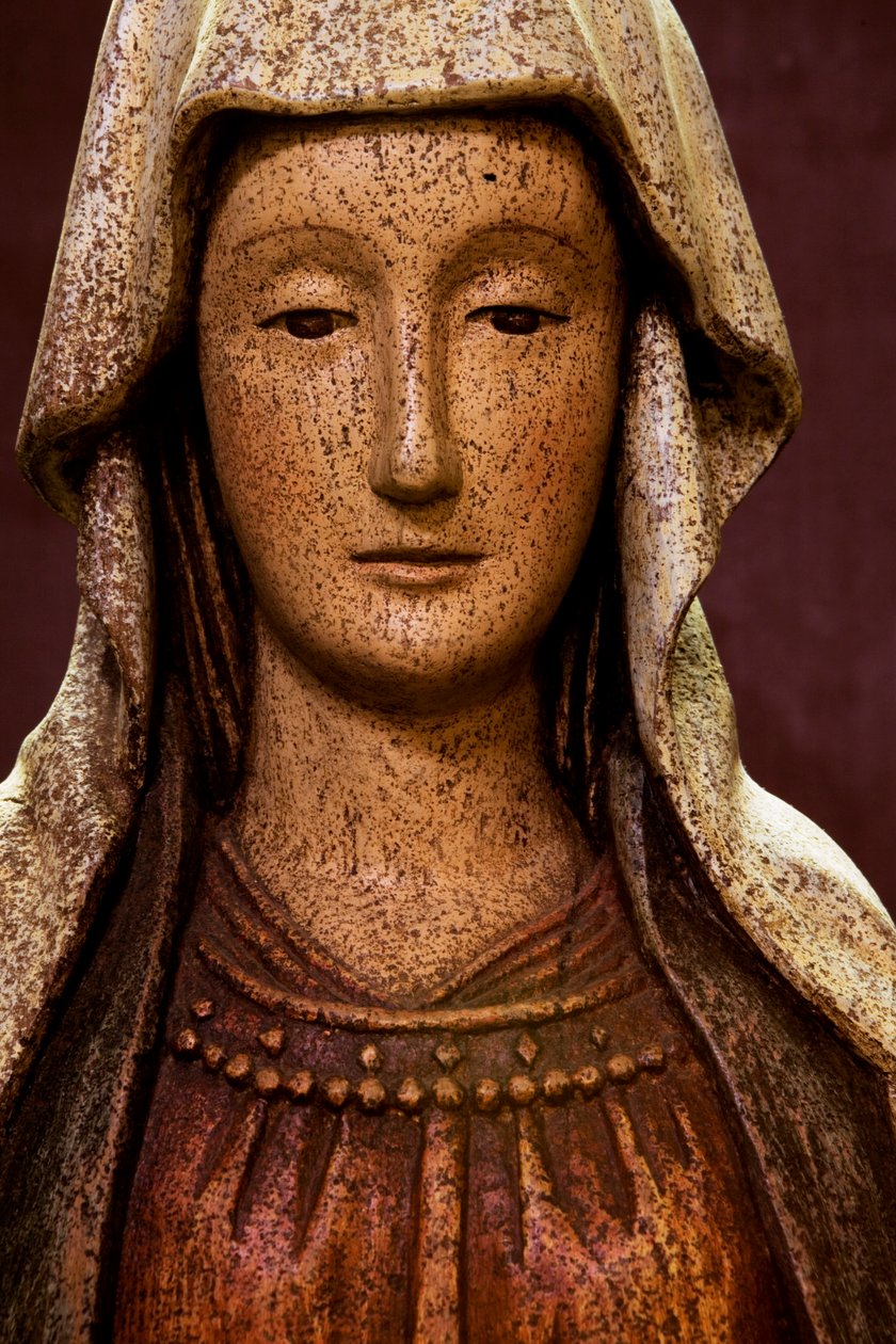 Drewniana figura św. Anny, Rennes, Ille et Vilaine, Francja (na zdjęciu) autorstwa Unbekannt