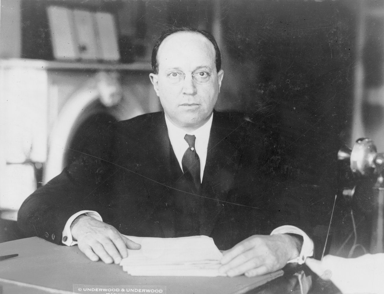 Eugeniusz Meyer autorstwa Underwood and Underwood