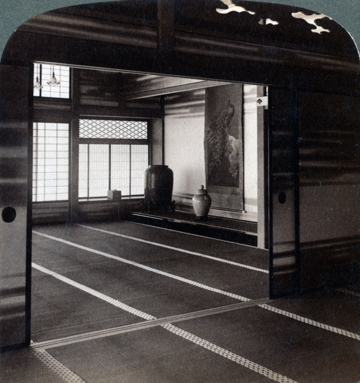 Dom hrabiego Okuma, Tokio, Japonia, 1904 autorstwa Underwood and Underwood
