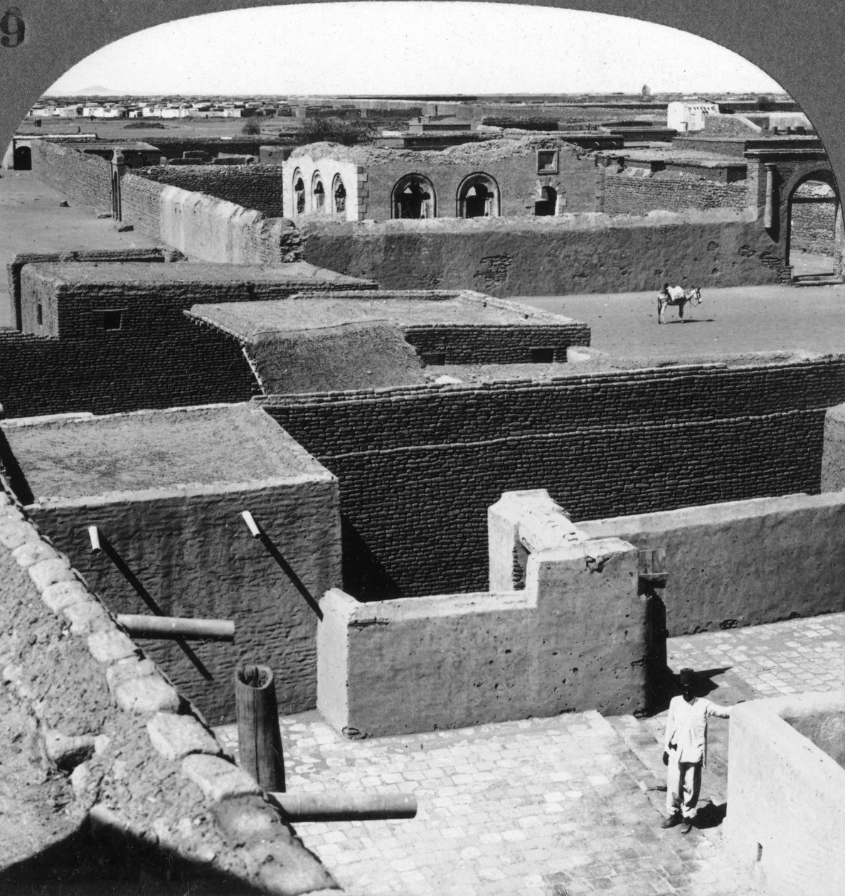 Grób Mahdiego w Omdurmanie, Sudan, 1905. autorstwa Underwood and Underwood