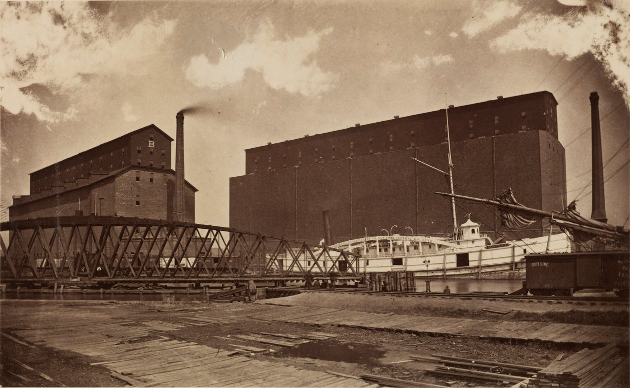 Chicago Grain Elevater autorstwa Unidentified