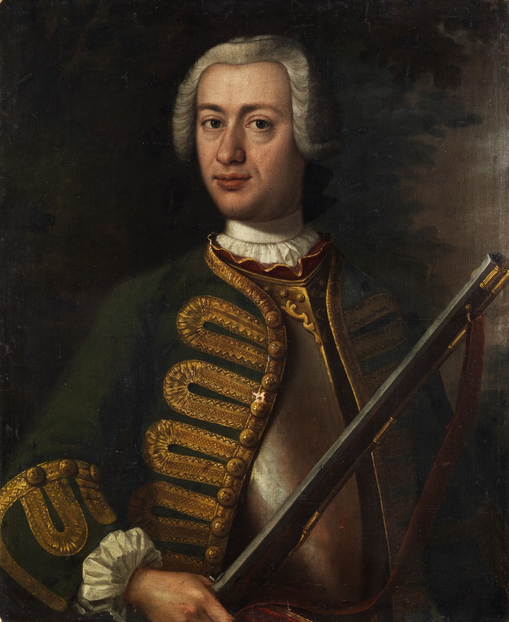 Portret szlachcica autorstwa Unidentified painter label QS
