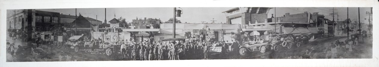 Karnawał na Cherokee Street, 11-18 września 1915. autorstwa Unknown