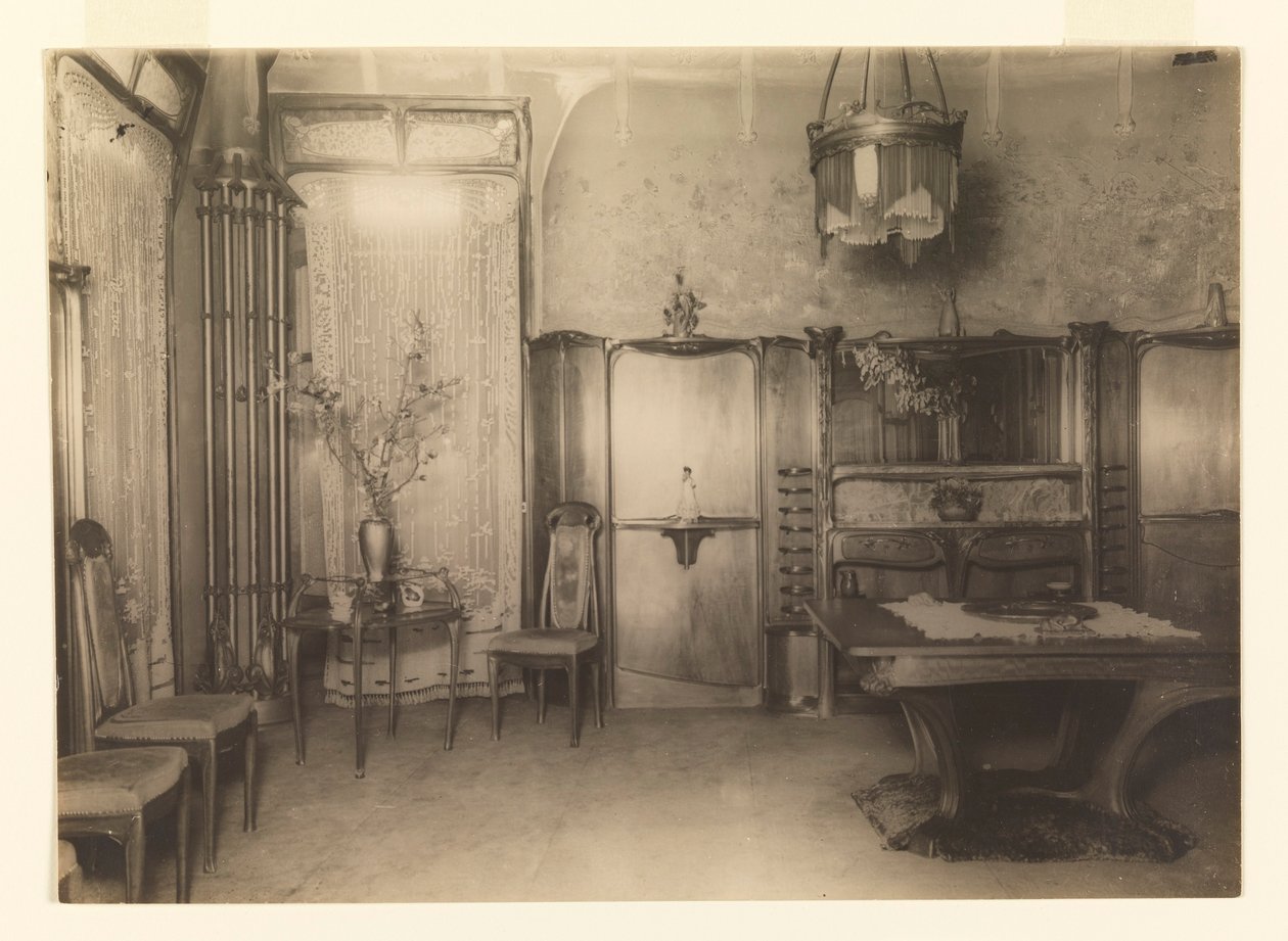 Jadalnia, Hôtel Guimard, rue Mozart autorstwa Unknown