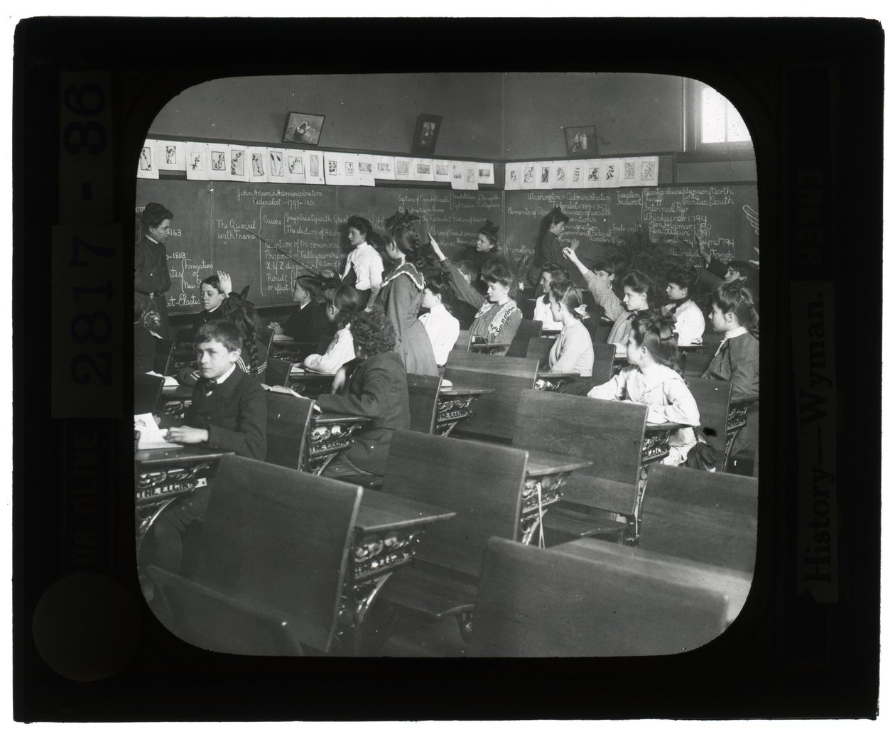 Muzeum Edukacyjne Slajdy Latarniane - Historia - Wyman School autorstwa Unknown