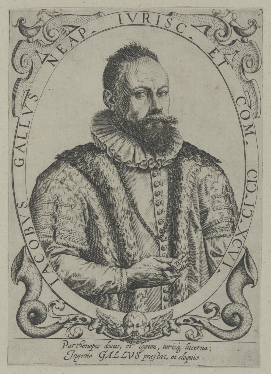 Jakob Petelin Gallus autorstwa Unknown